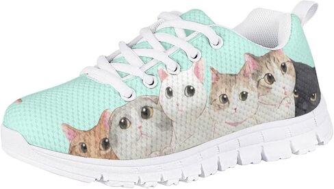 Yzaoxia Little/Big Kids Tennis Shoes for Girls Breatable Mesh Sneakers Lightweight Running Size 11-3 in Kuwait