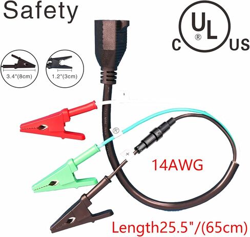 HVAC Tools Kit Accessory for Circuit Breaker Finder Vacuum Pump, Ac Guages Clearance and Equipment, Compatible with Yellow Jacket 69522, 69411,RT310,RT250,RT310,ET300,ET310 in Kuwait