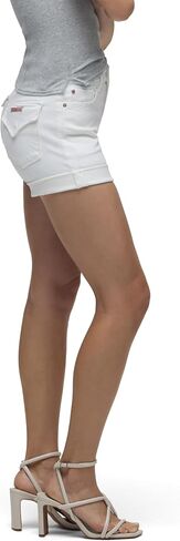 HUDSON Women's Croxley Rise Mid Thigh Denim Short in Kuwait