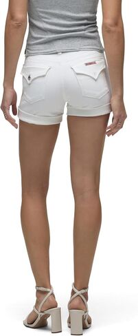 HUDSON Women's Croxley Rise Mid Thigh Denim Short in Kuwait