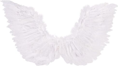 Angel Wings Assume Associory-Feather Wings مع مجموعة رأس هالة للبالغين ، والأجنحة الخيالية القابلة للتعديل ، والأجنحة الجسدية القابلة للتعديل ، in Kuwait