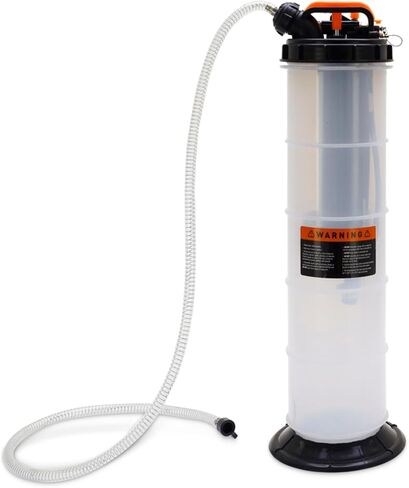 Mishimoto Fluid Extractor Pump, 9.5L Manual and Pneumatic with Automatic Shut Off, Universal Fit in Kuwait