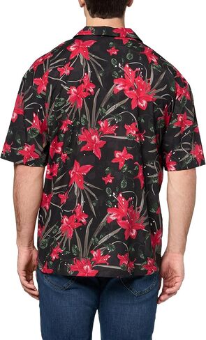 HUGO Men's Relaxed Beach Shirt in Saudi Arabia