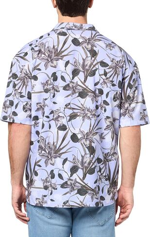 HUGO Men's Relaxed Beach Shirt in Saudi Arabia