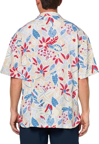 HUGO Men's Relaxed Beach Shirt in Saudi Arabia