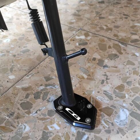For Honda CB 125R 300R 400X 500X 500F 650R Motorcycle CNC Support Extension Plate Kickstand Side Stand Pad cb125r cb300r cb400x cb500x cb500f cb650r Accessories (red) in Kuwait