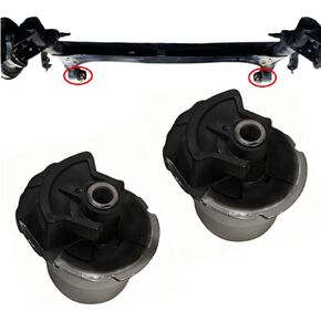 2Pcs Crossmember Axle Beam Bushing Compatible with Toyota Corolla Matrix 2003-2008 Replace 48725-12580 4872512580