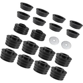 Motoforti 1 Set Body Mount Bushing Kit for Ford F250 F350 Super Duty 1999-2018 Body Cab Mounts and Washers Long-lasting