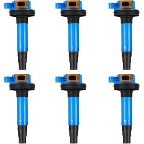 Ignition Coil Pack for Ford Expedition Explorer F150 Flex Lobo Police Interceptor Sedan Utility Taurus Transit 150 250 350 HD Lincoln MKS MKT Navigator, DG-549 IC749 UF-646 E1146 5C1871, 6 Pcs