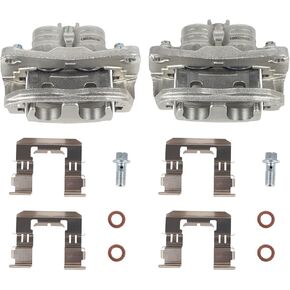 Front Brake Caliper Fit for 2005-2006 Saab 9-2X, 2003-2006 Subaru Baja, 2016-2017 Crosstrek, 2003-2018 Forester, 2003-2014 Impreza, 2002-2004 Legacy，Replace#19B2683B 19B2682B