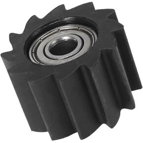8mm Hole Chain Roller Pulley Slider Tensioner Wheel Guide Black Serrated Shaped for Kawasaki KX250F KX450F Bike 2006-2016 Replacement Car Parts Replacement