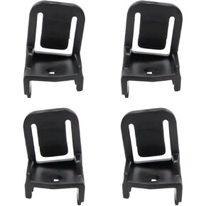 4 PCS أعلى عدسة المصباح العليا قوس الإسكان مقطع التجنيب ملائم لهوندا سيفيك 2016-2021 متوافق مع Acura TLX 2021-2023 استبدال 33155-TEA-T01 33105-TEA-A01 33155-TBA-A01 33105-TBA-A01