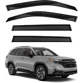 انحرافات النافذة الجانبية على شريط Subaru Forester 2025+ - حراس المطر وانحراف الرياح