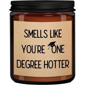 Graduation Gifts for Her/Him High School Seniors Class Of 2025 Nursing Grad Masters Degree 8th Grade College Graduation Gifts for Women Funny Congratulations Gift Candle for Sister Son Daughter Friend