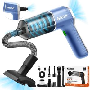 3 in 1 Handheld Vacuum Cordless with 12000PA|120W Car Vacuum Cleaner,High Power Brushless Motor,Small Vacuum Cleaner Cordless Portable and Rechargeable