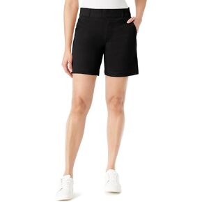 Gloria Vanderbilt Women's Shape Effect Comfort Waist Pull on Short Standard