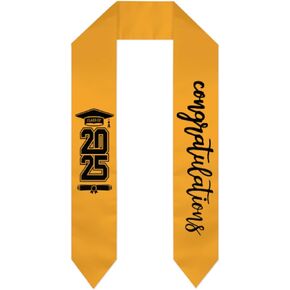 Graduation Stole Class of 2025,Senior 2025 Graduation Sash Scarf,Gift for Graduation's Day