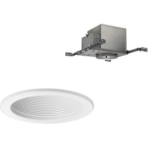 جونو V4034 WWH VuLITE حافة دائرية، 4 بوصة، أبيض