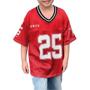SOLY HUX Toddler Girl's Graphic T-Shirts Short Sleeve V Neck Tee Shirts Jersey Tops Y2k Streetwear