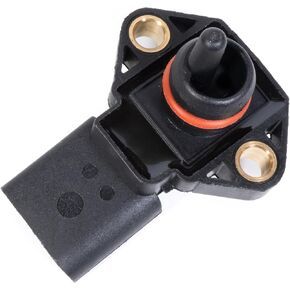 0281002177 TurboCharger Boost Sensor متوافق مع فولكس واجن جيتا 1999-2004 1.9L ، Beetle 1998-2006 1.9L ، Passat 2000-2003 1.8L ، Golf 1999-2003 1.9L.comPatible with Audi A4 2000-2001 1.8L