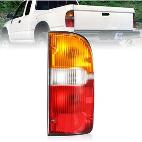 مصابيح Boone Tail متوافقة مع 1995-2000 Toyota Tacoma مصابيح فرامل الضوء الخلفية السائق الأيسر - لمبة وتسخير شملت 8156004030 to2800116 (جانب السائق الأيسر)