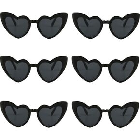 12 أزواج العزوبية حفلة شمسية النظارات الشمسية على شكل قلب زخارف الحزب وصيفه in Kuwait