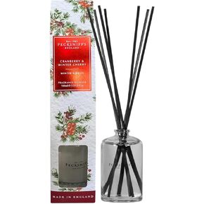 مجموعة Diffuser الكلاسيكية من Pecksniff | ساحر خشب الصندل والفانيليا رائحة | ناشرات العطور الطويلة الأمد والآسر للمنزل والمكتب ، 100 مل/ 3.3 أوقية