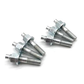 منطقة نقل الطرق الوعرة نقل الأزرار والمكسرات متوافقة مع Jeep Wrangler YJ TJ JK JKU 87-18 Cherokee XJ 84-01 Grand Cherokee ZJ WJ 93-04 متوافق أيضًا مع Dodge Trucks 84-11 و RAM ZINC