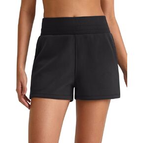 G4Free Smoofit Modal Soft Sweat Shorts for Women High Waist Athletic Shorts for Summer Casual Relaxed with Pockets