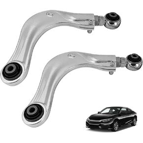 PratRaken BP67476 2Pcs Alignment Rear Camber Kit Aluminium Adjustable Camber Arms for Honda Civic 2016-2021; for Accord 2018-2022; for CR-V 2016-2021; for 2019-2020 Honda Insight Pair Left & Right