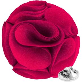 Rose Flower Lapel Pin for Men - Men's Rose Pin and Boutonniere