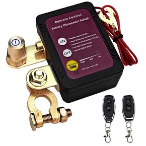 مفتاح قتل للسيارة ، والبطارية عن بُعد مفتاح الفصل 12V 240A مفتاح Kill Kill anti-antift for car ، rv ، trailer ، الشاحنات ، ATV ، UTV ، دراجة نارية ، القوارب ، والبطاريات البحرية