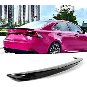 جناح المفسد الجذع الخلفي مناسب لكزس هو 2014-2020 IS200T IS250 IS300 IS350 هو 300 F Sport Decklid Lip Excessories