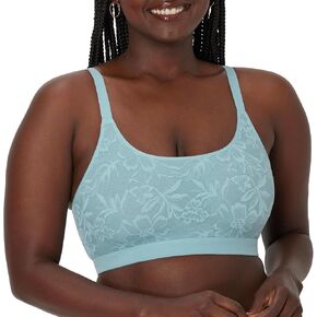 Bali Women's Breathe, Cotton Modal Wireless Bra, Lightweight Breathable Pullover Bralette, Convertible Straps