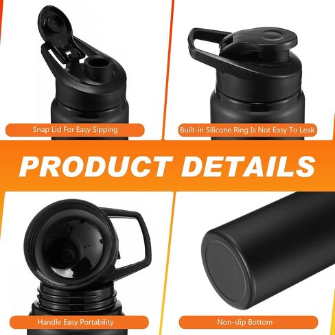 meekoo 12 Pcs Thank You for Being Awesome Aluminum Water Bottles Bulk Lightweight Sports Water Bottles Inspirational Bike Water Bottle with Snap Lids for Travel Gym Camping Hiking in Saudi Arabia