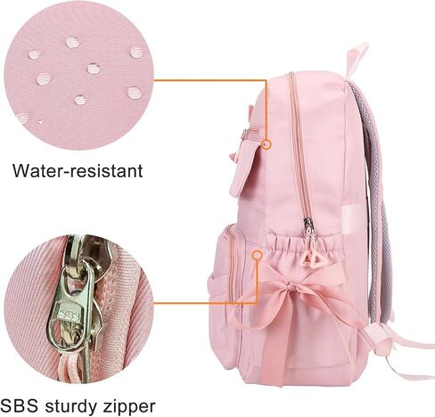 Phaoullzon Coquette Backpack with Bow for Women Aesthetic Daypack in Saudi Arabia
