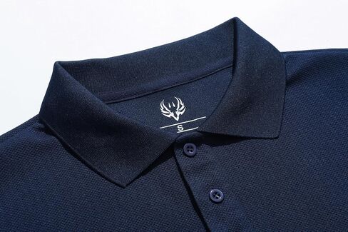 Men's Long Sleeve Polo Shirt Quick Dry Performance Tactical Shirts Daily Casual Stylish Collared Shirts for Men in Saudi Arabia