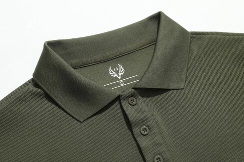Men's Long Sleeve Polo Shirt Quick Dry Performance Tactical Shirts Daily Casual Stylish Collared Shirts for Men in Saudi Arabia