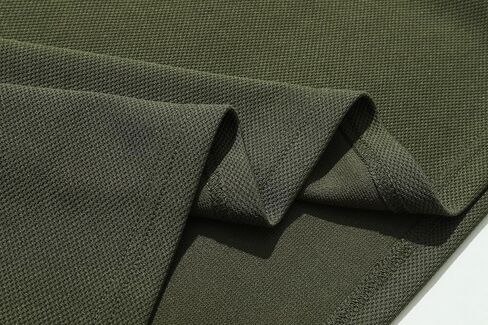 Men's Long Sleeve Polo Shirt Quick Dry Performance Tactical Shirts Daily Casual Stylish Collared Shirts for Men in Saudi Arabia