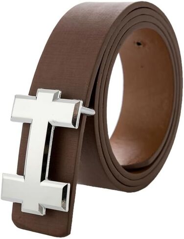 Luxury Designer Hermes Dupe Vegan Leather Belt with H Buckle Premium Fashion Accessory in Saudi Arabia