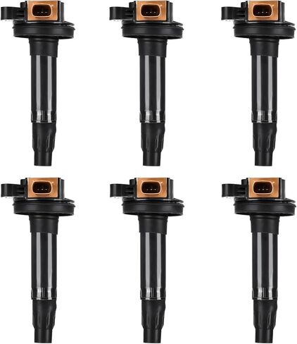 Ignition Coil Pack for Ford Expedition Explorer F150 Flex Lobo Police Interceptor Sedan Utility Taurus Transit 150 250 350 HD Lincoln MKS MKT Navigator, DG-549 IC749 UF-646 E1146 5C1871, 6 Pcs in Kuwait