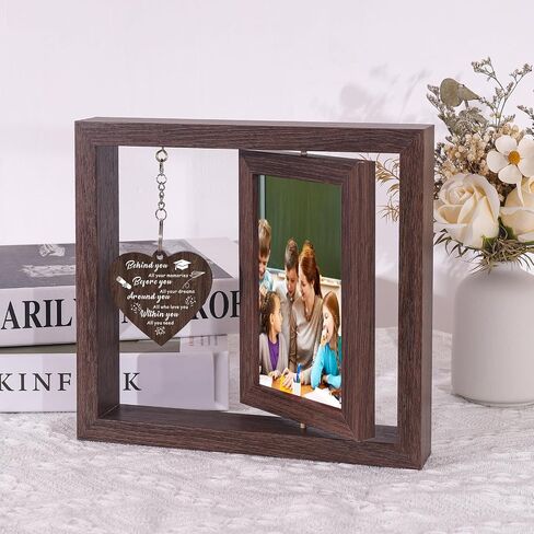 2025 Graduation Gifts for Her Him, Congratulations Inspirational Class Of 2025 University College Middle High School Graduates Gift Decorations Graduation Picture Frame Display Two 4x6 Photos in Saudi Arabia