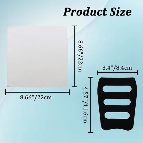 Mens Handkerchiefs with Pocket Square Holder, Solid Color Cotton Handkerchiefs for Men Suits Wedding Business Party in Saudi Arabia