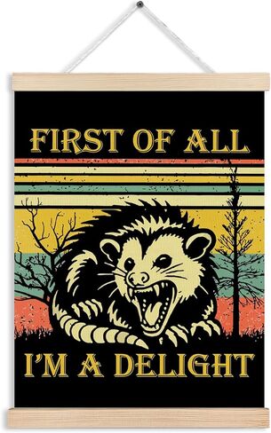 Trendy Retro What If It All Works Out Wall Art, Positive Affirmations Wall Decor, Positive Quotes Black and White Canvas Wall Art Poster Hanger Frame for Home Office Apartment Decor,12x16 Inches in Kuwait