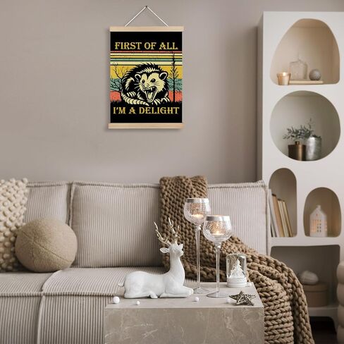 Trendy Retro What If It All Works Out Wall Art, Positive Affirmations Wall Decor, Positive Quotes Black and White Canvas Wall Art Poster Hanger Frame for Home Office Apartment Decor,12x16 Inches in Kuwait