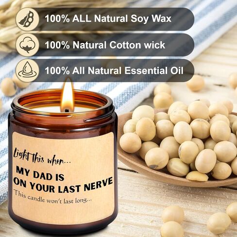 Gifts for Mom from Daughters, Son - Mothers Day Gifts for Mom, Birthday Gifts for Mom - Lavender Scented Candles for Women, Funny Unique Mom Presents, Funny Gifts for Thanksgiving, Christmas Gifts in Saudi Arabia