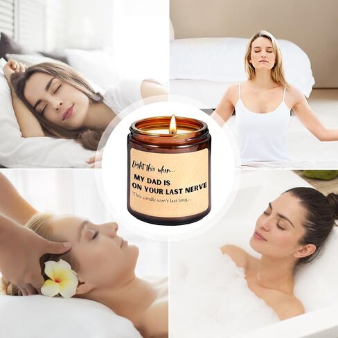 Gifts for Mom from Daughters, Son - Mothers Day Gifts for Mom, Birthday Gifts for Mom - Lavender Scented Candles for Women, Funny Unique Mom Presents, Funny Gifts for Thanksgiving, Christmas Gifts in Saudi Arabia