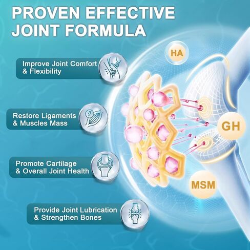 Marine Collagen Peptides Powder with MSM + GC, Multi Type I & III Collagen with Hyaluronic Acid, Vitamin C & E for Skin, Hair & Nails, Wild-Caught Fish, 50 Servings in Saudi Arabia