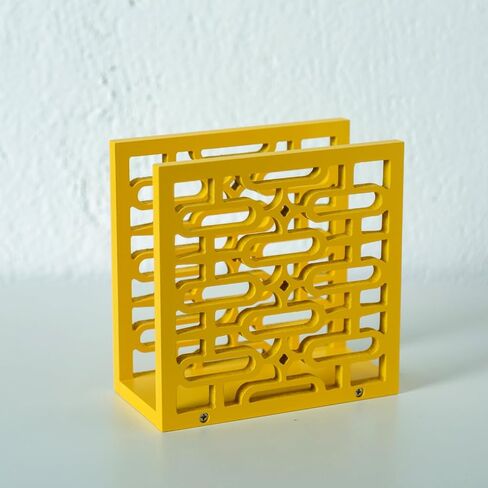 حامل مناديل مصنوع يدويًا من خشب عباد الشمس للديكور الريفي للمزرعة - موزع مطبخ لطاولة المزرعة مقطوع بالليزر - هدية رائعة لعيد الأم أو عيد ميلاد برج الأسد in Kuwait