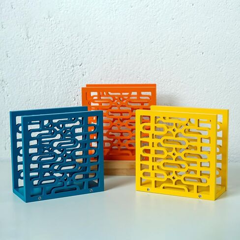 حامل مناديل مصنوع يدويًا من خشب عباد الشمس للديكور الريفي للمزرعة - موزع مطبخ لطاولة المزرعة مقطوع بالليزر - هدية رائعة لعيد الأم أو عيد ميلاد برج الأسد in Kuwait